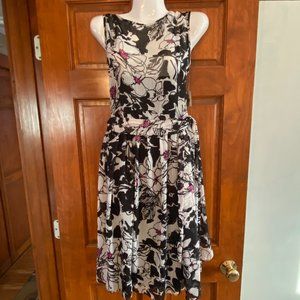 Isaac Mizrahi Floral Cocktail Dress